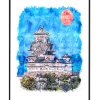 Himeji Castle Poster, Japan