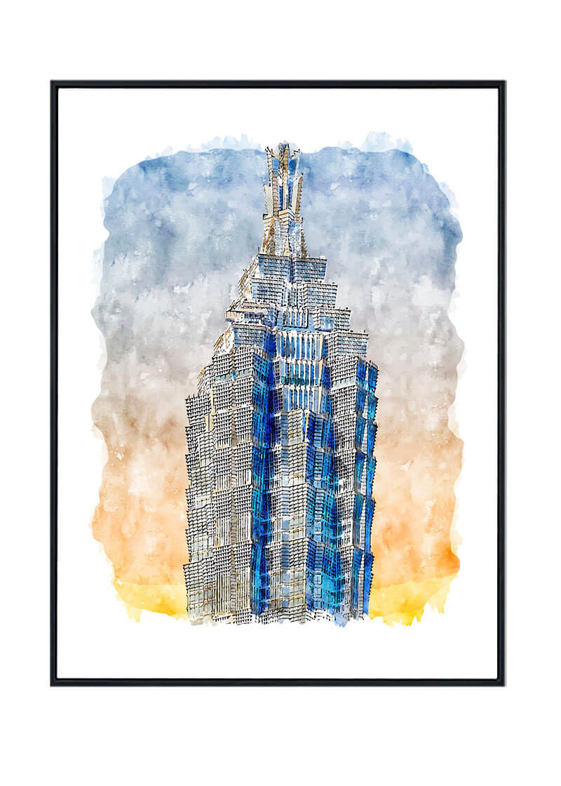 Jin Mao Tower Poster, China