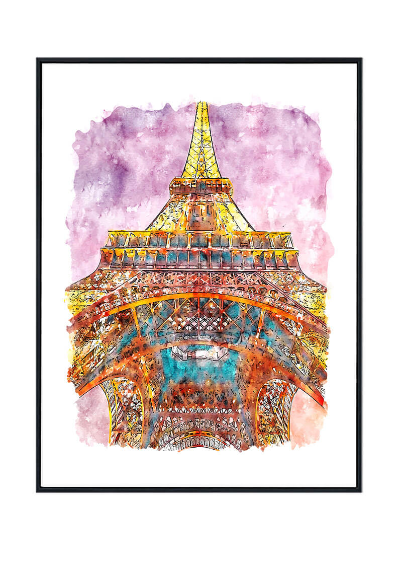 Eiffel Tower Poster, Paris