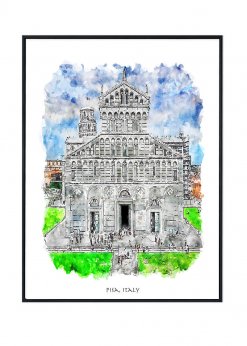 Pisa Poster, Italy