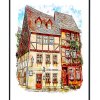 Quedlinburg Poster, Germany