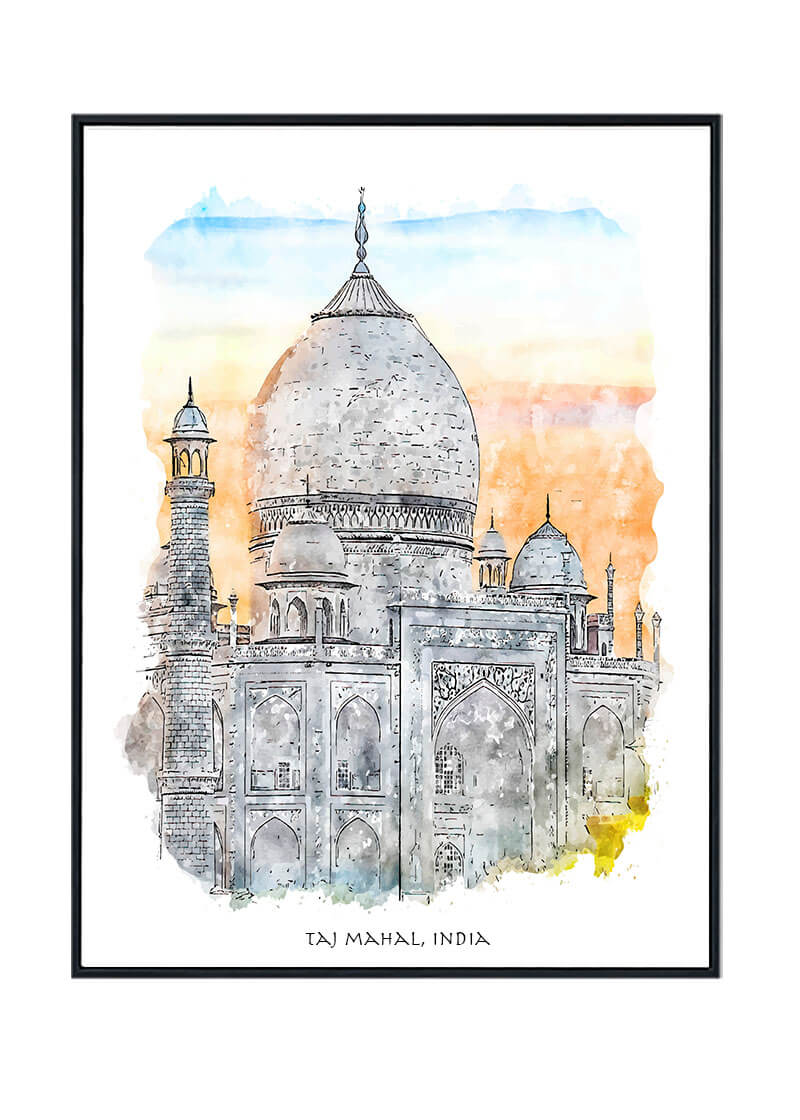 Taj Mahal Poster, India