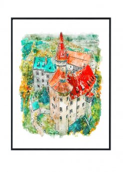 Heldburg Castle Poster, Germany