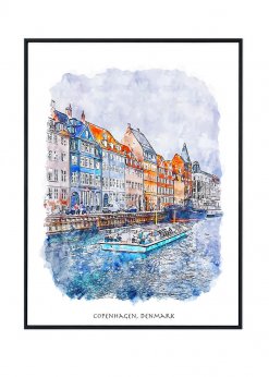 Copenhagen Poster, Denmark