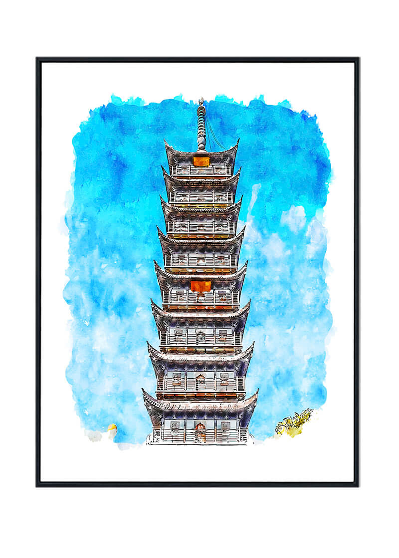 Pagoda Poster, China